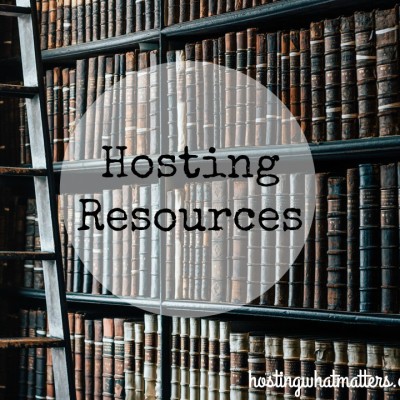 My Favorite Hosting Resources