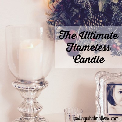 Product In Review:  The Ultimate Flameless Candle