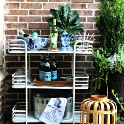 Styling a Bar Cart