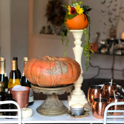 Thanksgiving Bar Cart